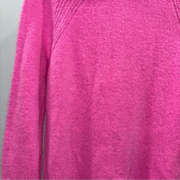 John + Jenn Emmett Sweater in Wild Orchid Size XS Fall Turtleneck Sweater - Picture 11 of 13